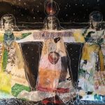 Collage: Three witches