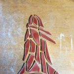 Wandereliëf de Waker voor de glazuurstook