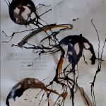 Eigen werk: Abstract met intuïtief schrift